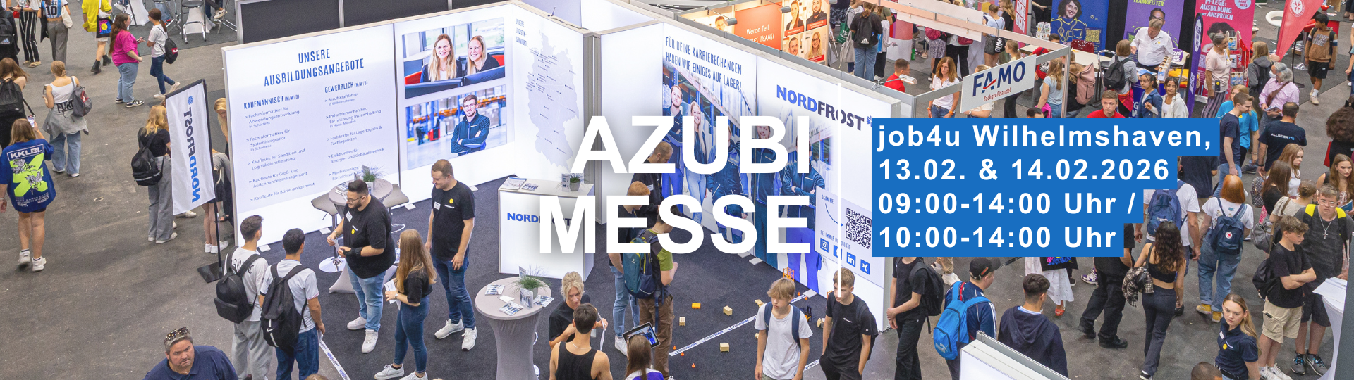NORDFROST-Messestand auf der job4u Wilhelmshaven