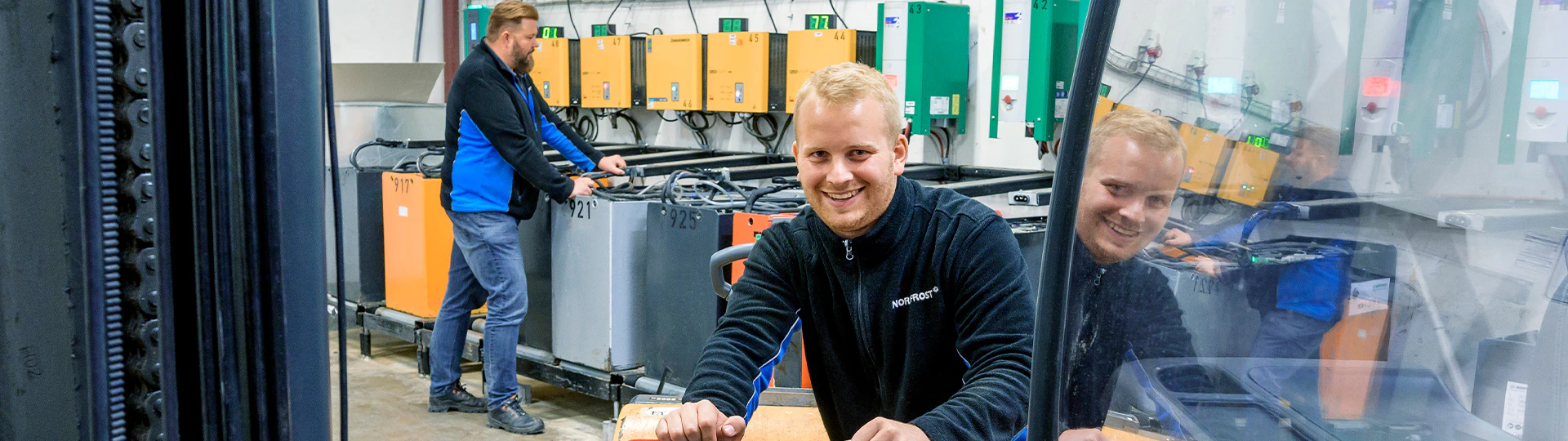Mitarbeitende in der Technik