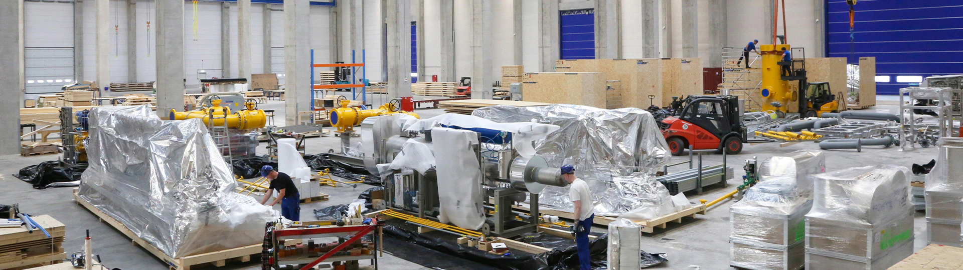 Werkstatthalle der Technik